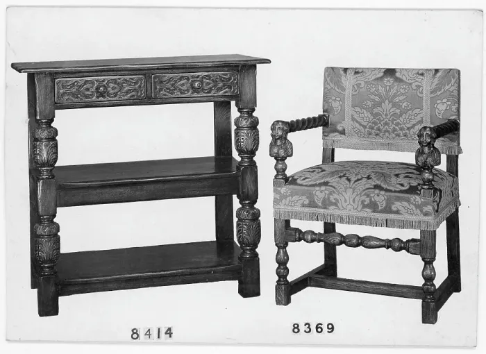 Framed Print : table and chair Framed Print : table and chair