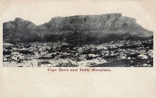 Table Mountain and Cape Town, South Africa