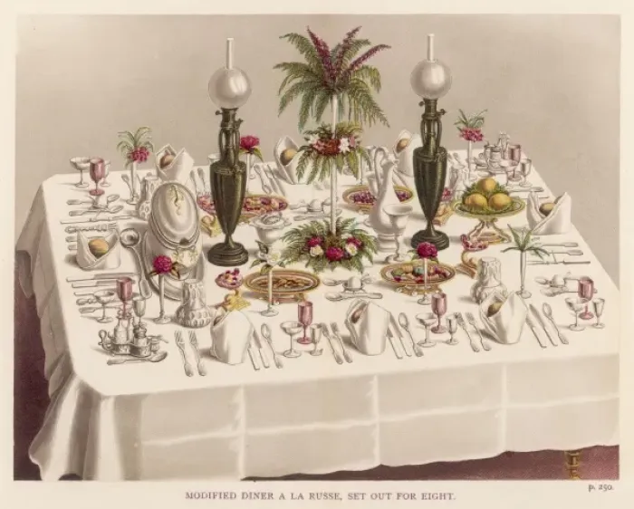 Framed Print : Table Setting Framed Print : Table Setting