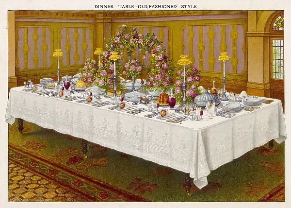 Table Setting  /  Beeton