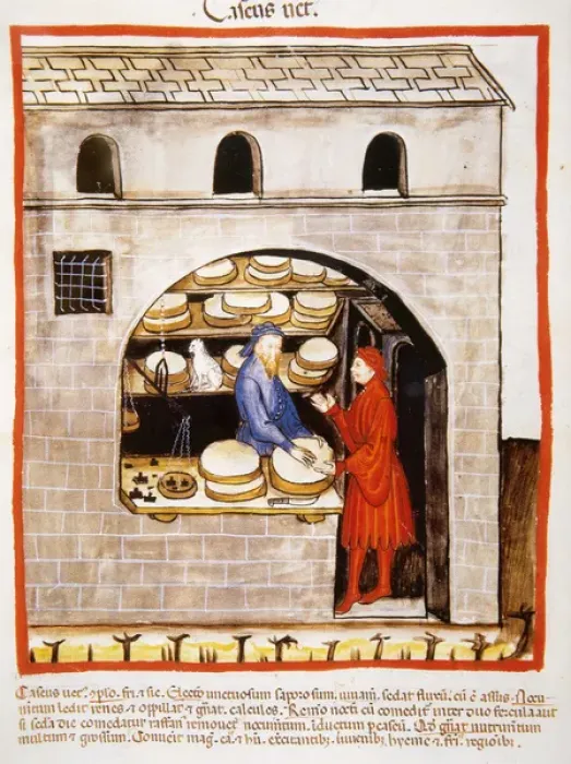 Framed Print : Tacuinum Sanitatis. 14th century. Medieval handbook of health Framed Print : Tacuinum Sanitatis. 14th century. Medieval handbook of health