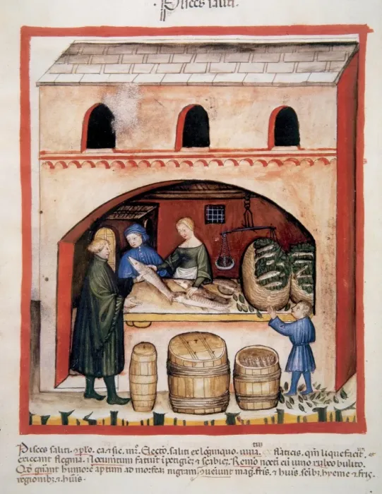 Framed Print : Tacuinum Sanitatis. Late XIV century Framed Print : Tacuinum Sanitatis. Late XIV century