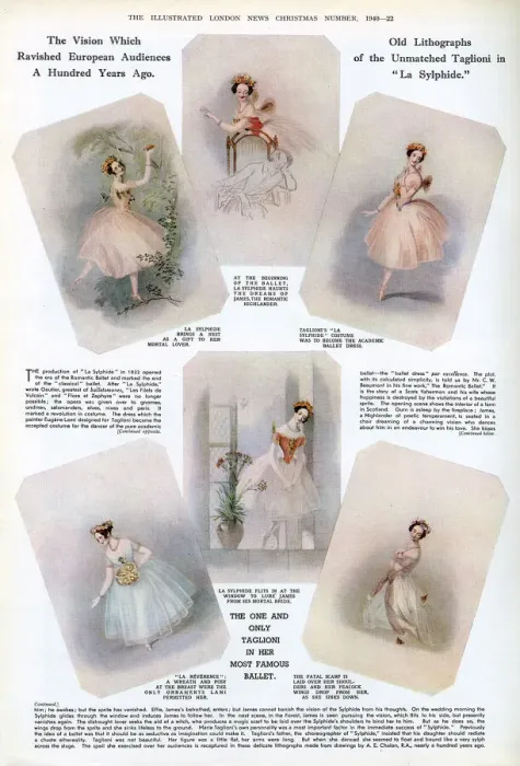 Framed Print : Taglioni in La Sylphide Framed Print : Taglioni in La Sylphide