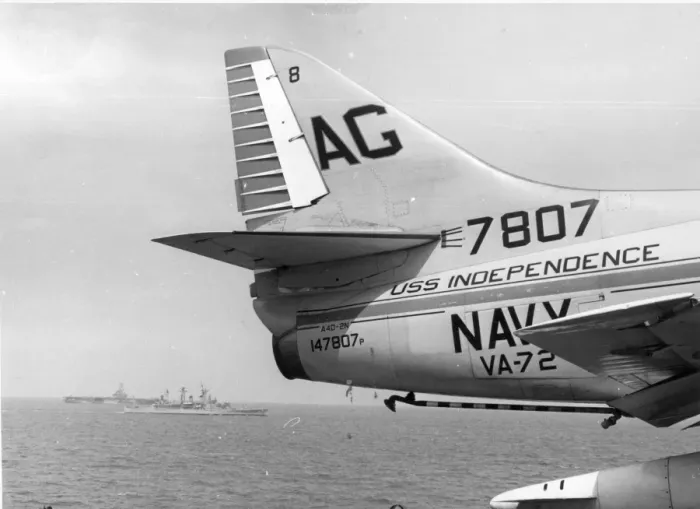 Framed Print : The tail of Douglas A-4C Skyhawk 147807 Framed Print : The tail of Douglas A-4C Skyhawk 147807