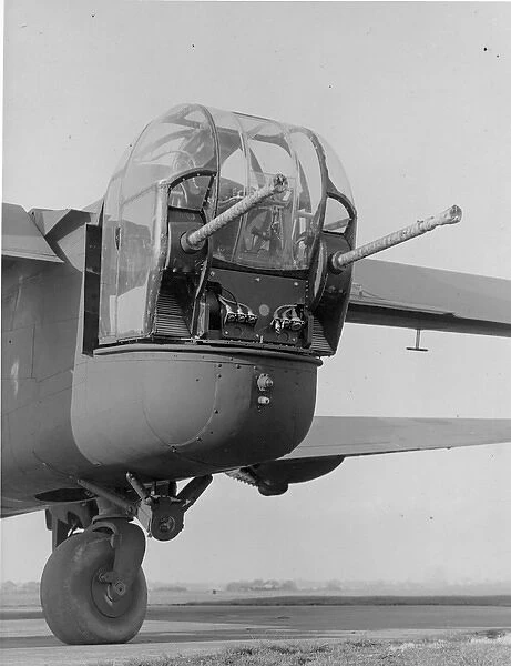 Tail turret of a Handley Page Halifax