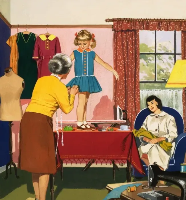 Framed Print : Tailor and dress maker Framed Print : Tailor and dress maker