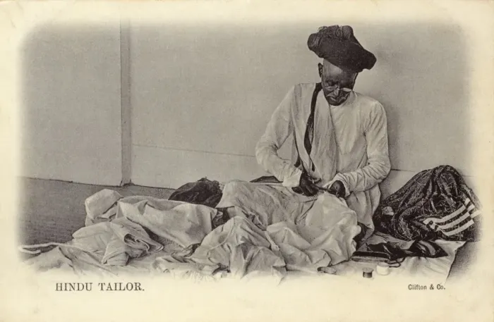Framed Print : Tailor, India - Manufacturing Clothing Fabric Framed Print : Tailor, India - Manufacturing Clothing Fabric