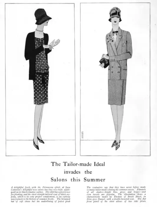 Framed Print : Tailor-made summer frocks from London salons, 1927 Framed Print : Tailor-made summer frocks from London salons, 1927