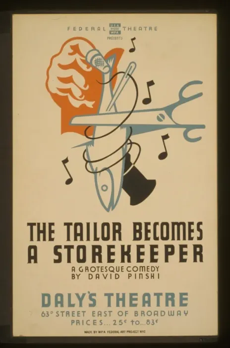 Framed Print : The tailor becomes a storekeeper A grotesque comedy by David Framed Print : The tailor becomes a storekeeper A grotesque comedy by David