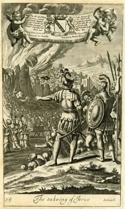 Framed Print : The taking of Jericho Framed Print : The taking of Jericho