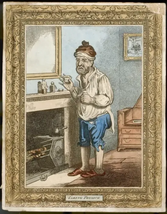 Framed Print : Taking Physick Framed Print : Taking Physick