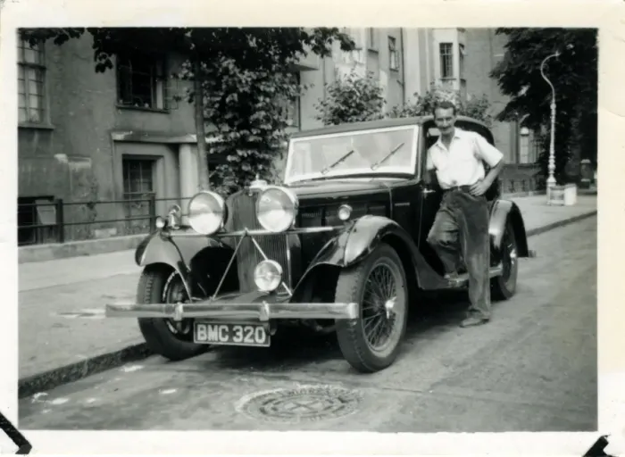 Framed Print : Talbot 105 Vintage Car, Twickenham, England Framed Print : Talbot 105 Vintage Car, Twickenham, England