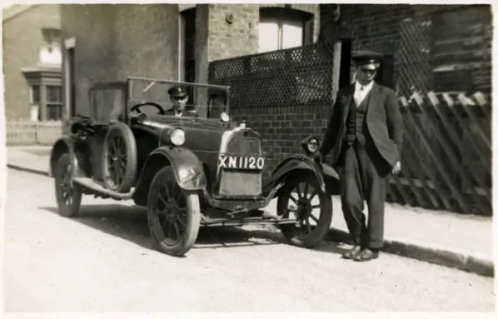 Framed Print : Talbot 8-18 Vintage Car, Thought to be at Withernsea, Yorksh Framed Print : Talbot 8-18 Vintage Car, Thought to be at Withernsea, Yorksh