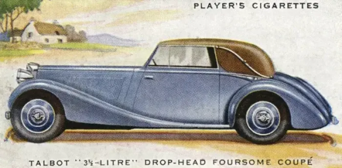 Framed Print : Talbot Coupe Framed Print : Talbot Coupe