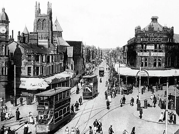 Talbot Square, Blackpool early 1900's