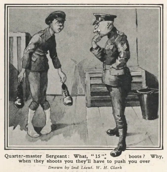 Framed Print : Tall Soldier Ridiculed Framed Print : Tall Soldier Ridiculed