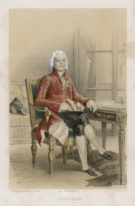 Framed Print : Talleyrand / Philippoteaux Framed Print : Talleyrand / Philippoteaux