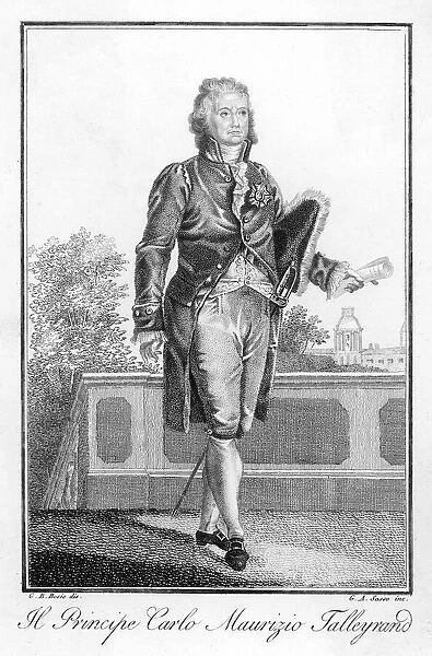 Talleyrand (Sasso). CHARLES MAURICE, prince TALLEYRAND French statesman