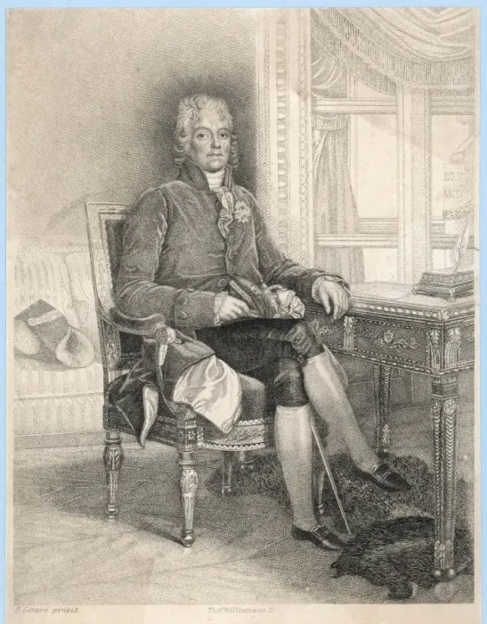 Framed Print : Talleyrand Seated Framed Print : Talleyrand Seated