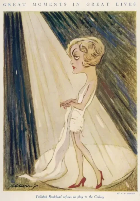 Framed Print : Tallulah Bankhead / Harris Framed Print : Tallulah Bankhead / Harris