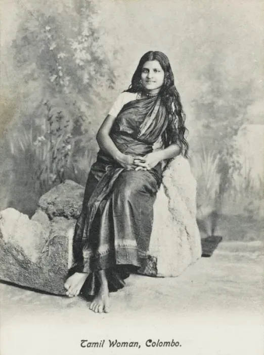 Framed Print : Tamil woman from Sri Lanka Framed Print : Tamil woman from Sri Lanka
