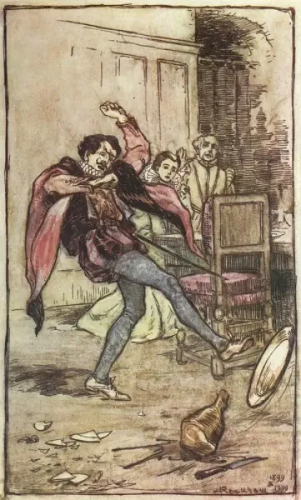 Framed Print : TAMING OF THE SHREW Framed Print : TAMING OF THE SHREW