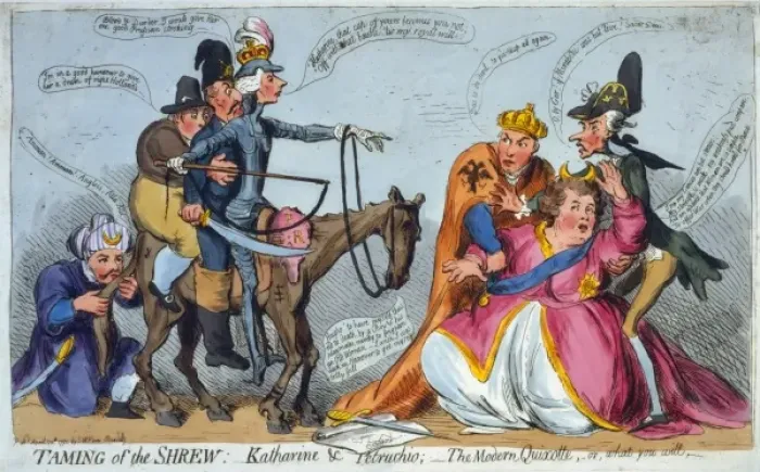 Framed Print : Taming of the shrew: -Katharine & Petruchio;-The modern Qui Framed Print : Taming of the shrew: -Katharine & Petruchio;-The modern Qui
