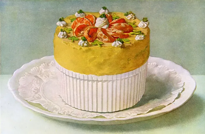 Framed Print : TANGERINE SOUFFLE