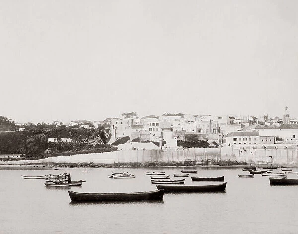 Tangier from the bay, Morocco, c. 1900