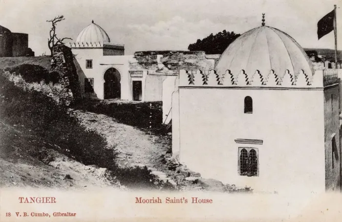 Framed Print : Tangier, Morocco - Moorish Saints House Framed Print : Tangier, Morocco - Moorish Saints House