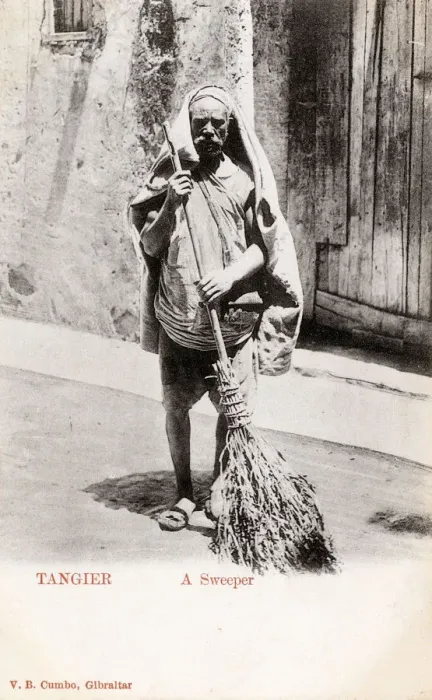 Framed Print : Tangier, Morocco - A Road Sweeper Framed Print : Tangier, Morocco - A Road Sweeper