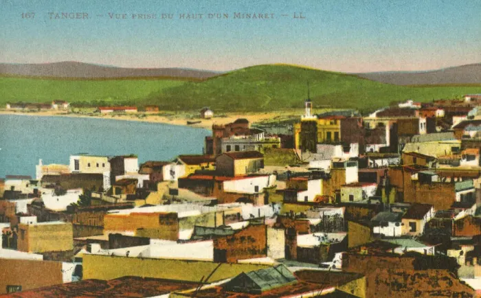 Framed Print : Tangier, Morocco - View from the top of a minaret Framed Print : Tangier, Morocco - View from the top of a minaret