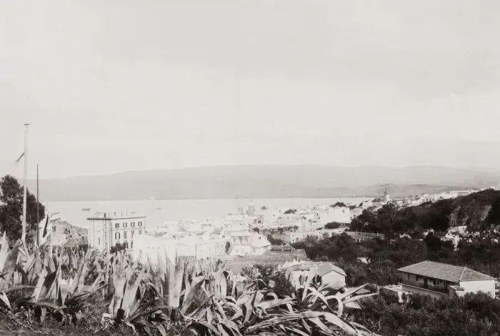 Framed Print : Tangier from the west, Morocco, c. 1900 Framed Print : Tangier from the west, Morocco, c. 1900