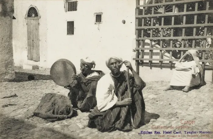 Framed Print : Tangiers, Morocco - Snake Charmer Framed Print : Tangiers, Morocco - Snake Charmer