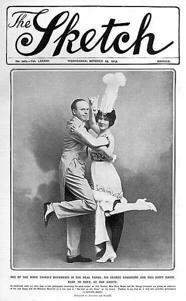 Tango craze: The Girl on the Film, 1913