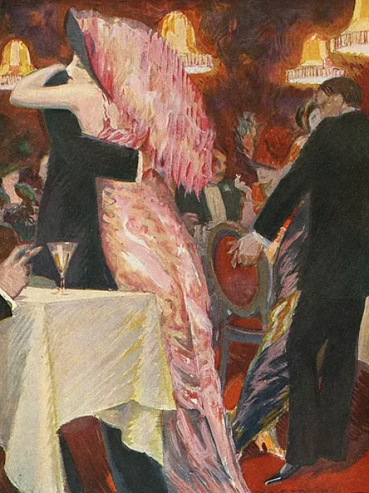 Framed Print : A Tango tea dance in Paris Framed Print : A Tango tea dance in Paris