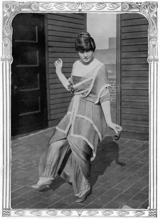 Framed Print : The Tango trouser, 1913 Framed Print : The Tango trouser, 1913