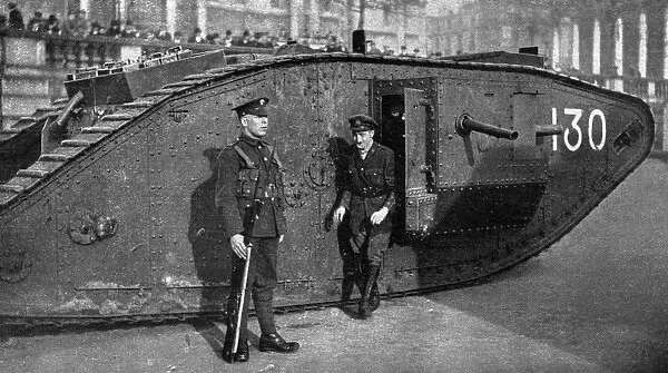 The Tank Bank - Trafalgar Square War Bond Shop, WWI