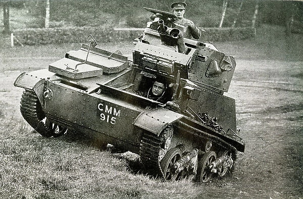 Tank manoeuvres, WW2 preparations