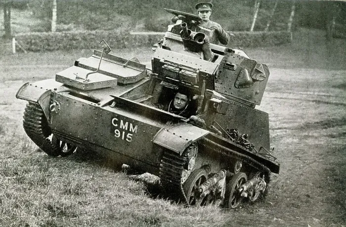Framed Print : Tank manoeuvres, WW2 preparations Framed Print : Tank manoeuvres, WW2 preparations
