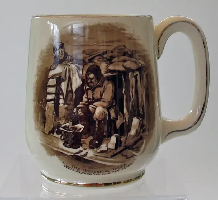 Framed Print : Tankard - A Souvenir of the Great War Framed Print : Tankard - A Souvenir of the Great War