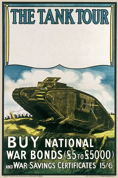 Tanks / War Bonds Poster
