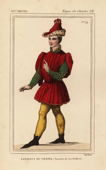 Framed Print : Tanneguy IV du Chatel, vicomte de la Belliere d. 1477 Framed Print : Tanneguy IV du Chatel, vicomte de la Belliere d. 1477