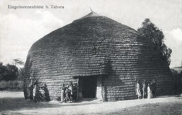 Tanzania - Tabora - Traditional local (large) hut