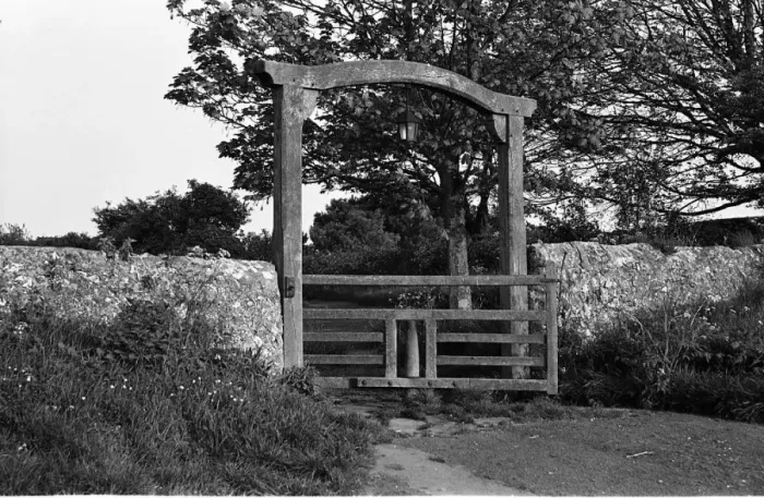 Framed Print : Tapsel gate, St Mary the Virgin, Friston, East Sussex Framed Print : Tapsel gate, St Mary the Virgin, Friston, East Sussex
