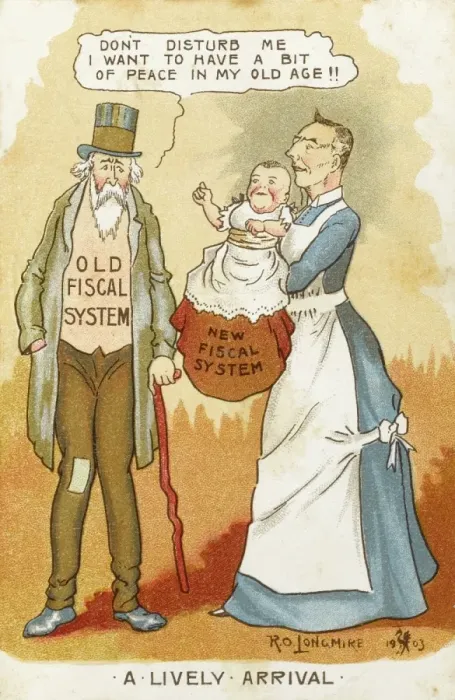 Framed Print : Tariff Reform - Austen Chamberlain Framed Print : Tariff Reform - Austen Chamberlain
