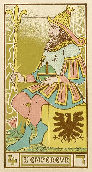 Tarot Card 4 - L Empereur (The Emperor)