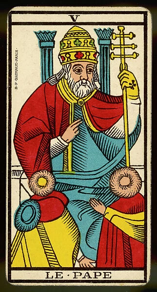 Tarot Card 5 - Le Pape (The Pope)