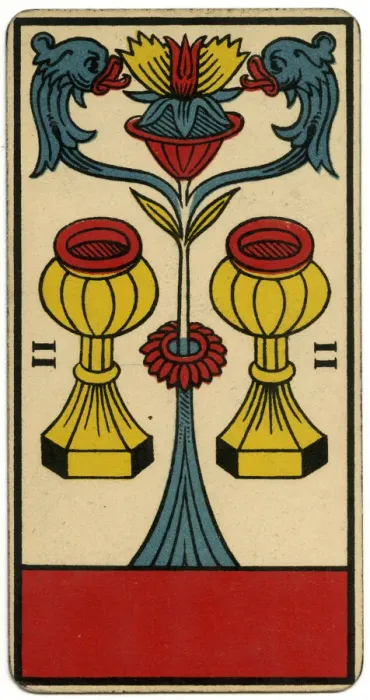 Framed Print : Tarot Card - Coupe (Cup) II Framed Print : Tarot Card - Coupe (Cup) II