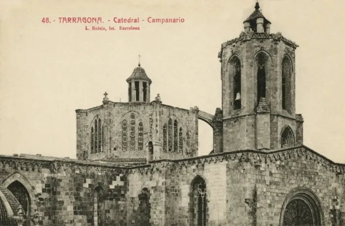 Framed Print : Tarragona - Cathedral - Bell Tower Framed Print : Tarragona - Cathedral - Bell Tower